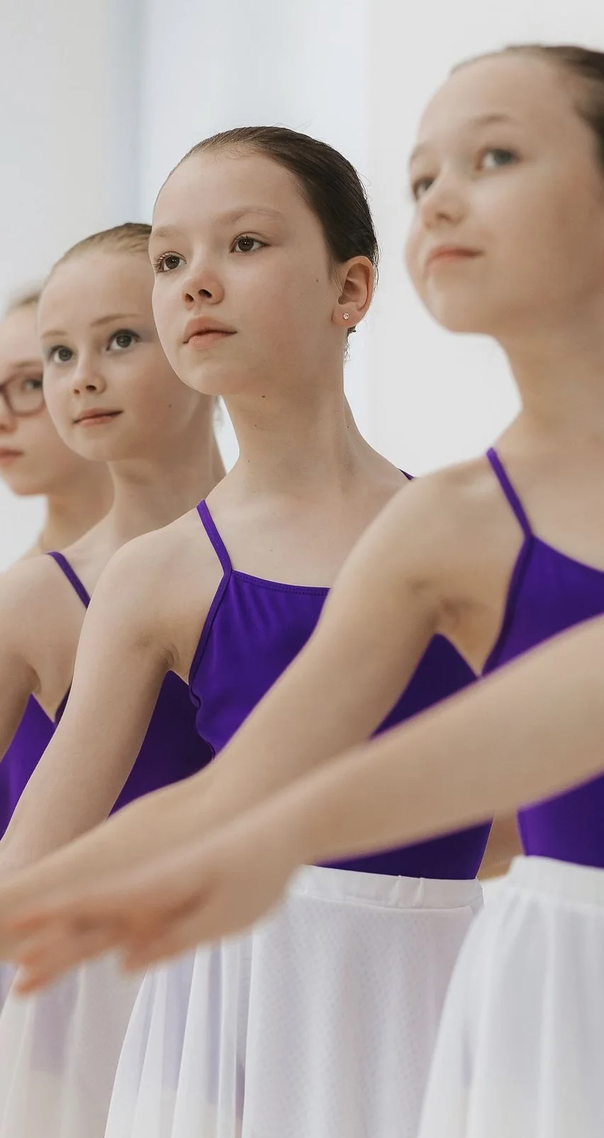 Ученицы Lil Ballerine на занятии